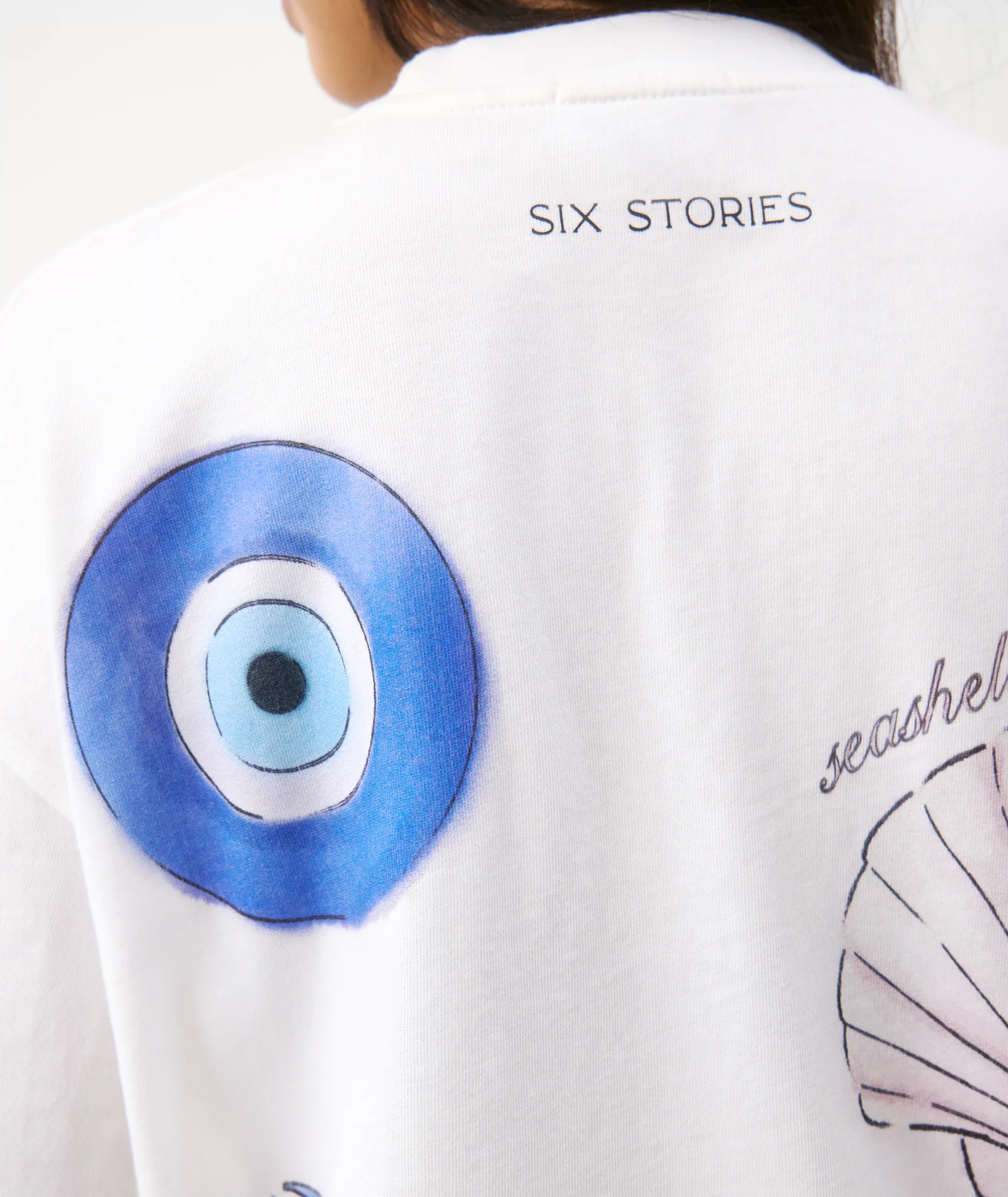 Greece Destination Graphic Tee - White - Image 7