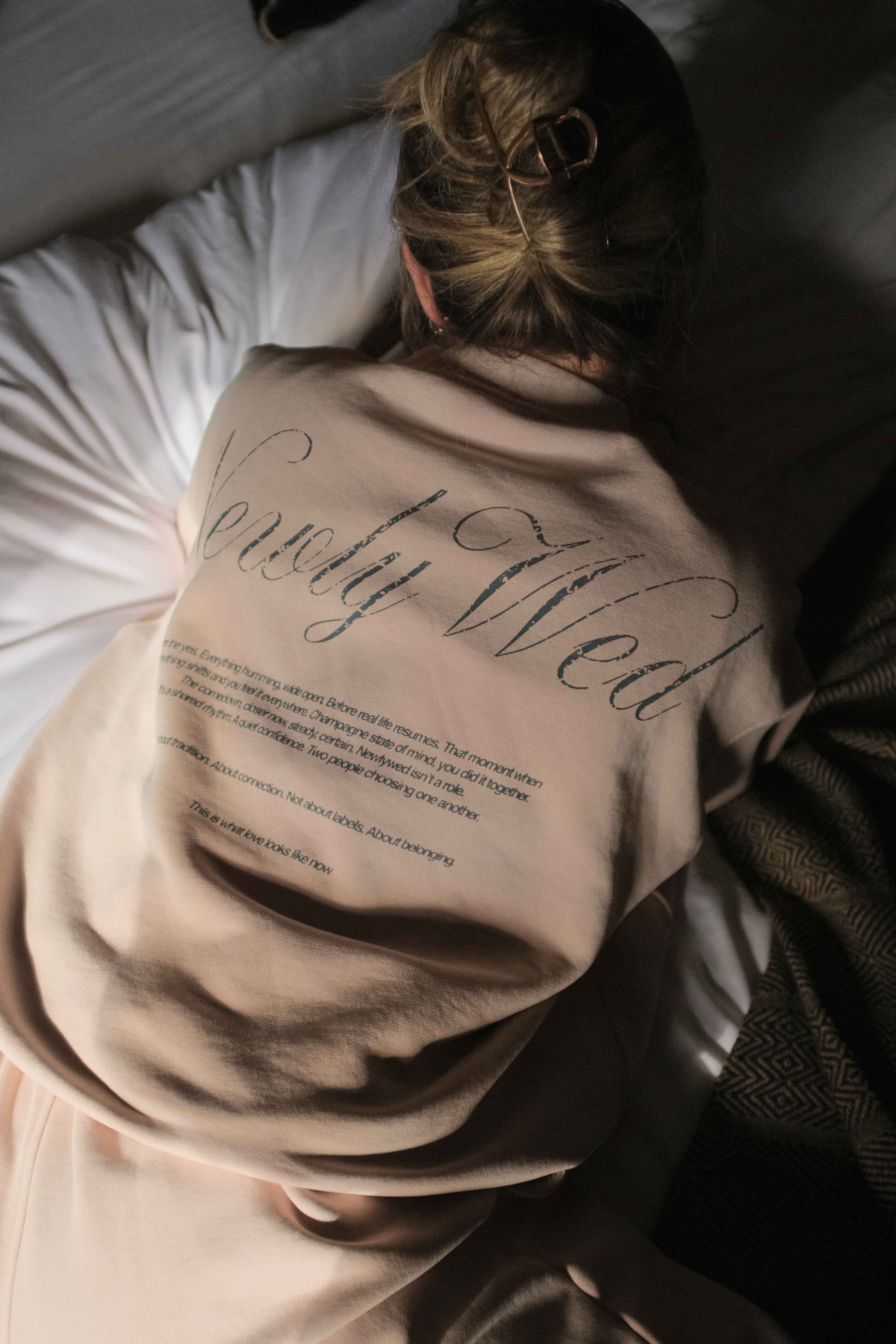 Newly Wed Sweatshirt - Pale Pink - Image 4