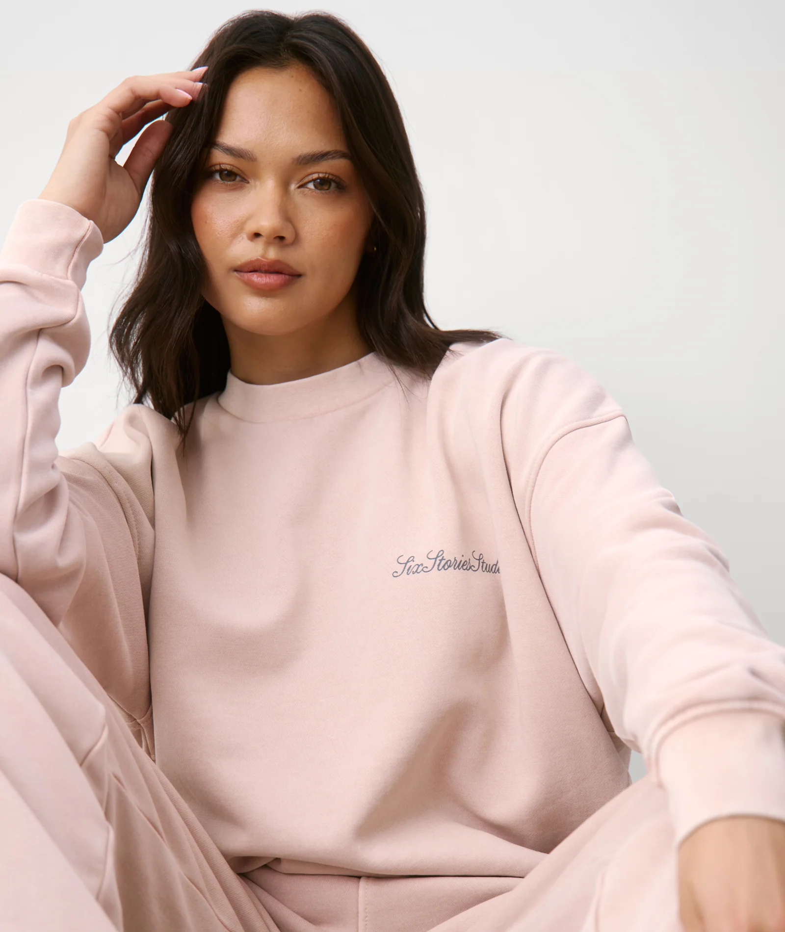 Newly Wed Sweatshirt - Pale Pink - Image 8